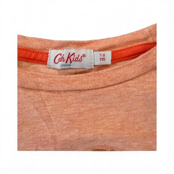 Cath Kids London Girls 7-8 Fall Embroidered Squirrel Long Sleeve Top - Picture 3 of 4